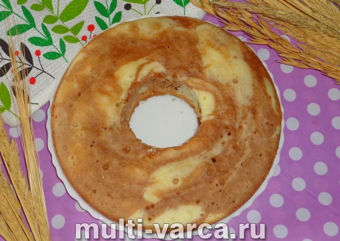 Кекс «Зебра»