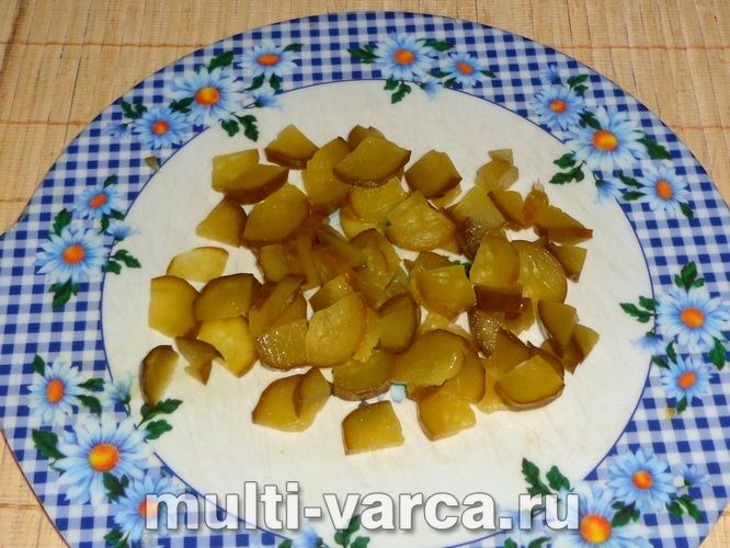 Солянка з грибами в мультиварці