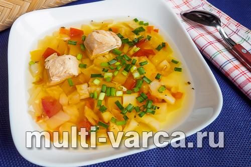 Суп із селерою та куркою
