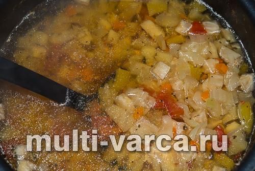 Суп із селерою та куркою
