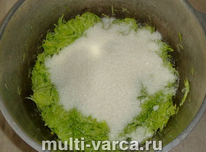 Варення з кабачків з лимоном і ваніліном на зиму