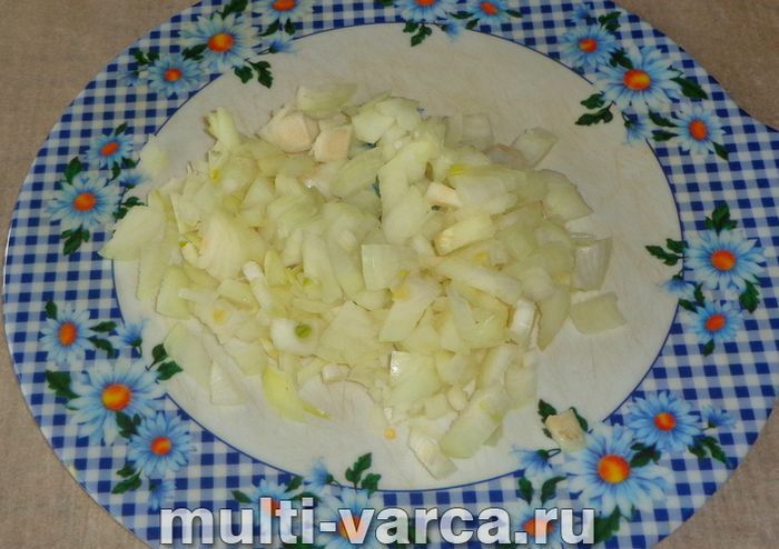 Індичка з грибами в мультиварці