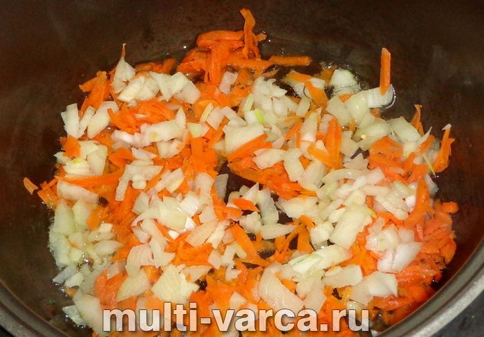 Індичка з грибами в мультиварці