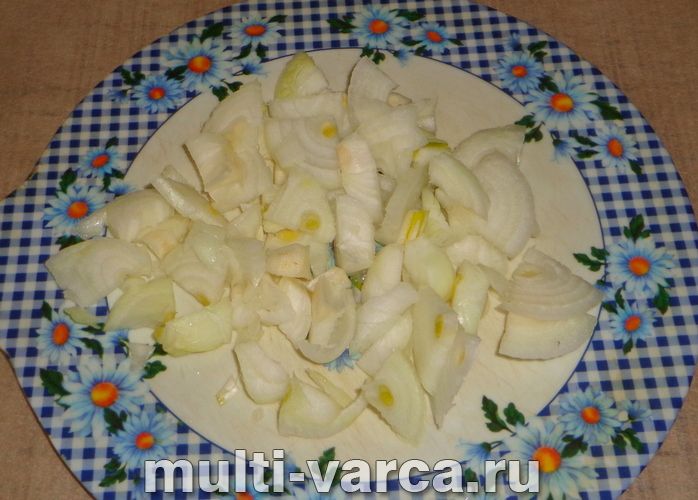 Картопля з кабачками в мультиварці
