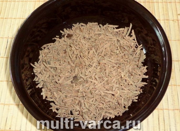 Конвертики з лаваша з печінкою в мультиварці