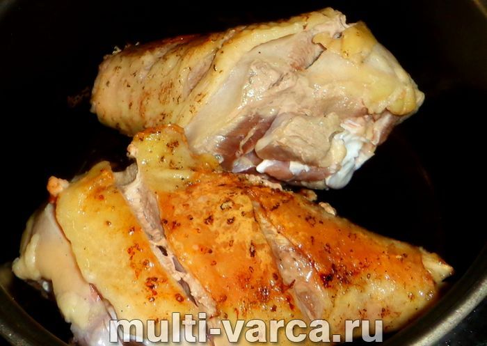 Ніжки індички в мультиварці