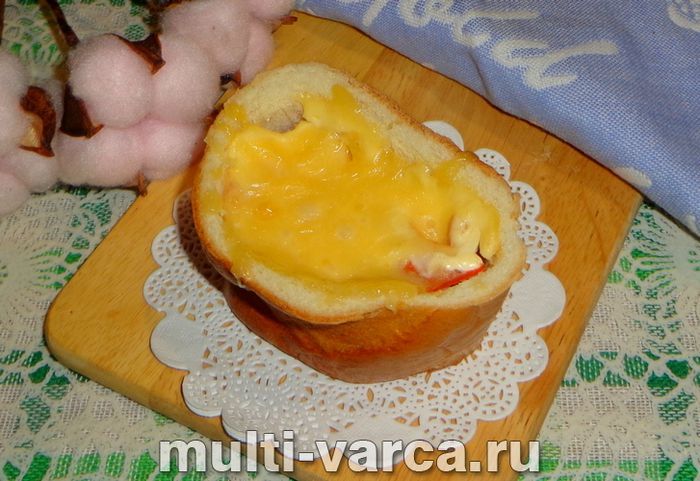 Піца в батоні в мультиварці