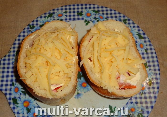 Піца в батоні в мультиварці