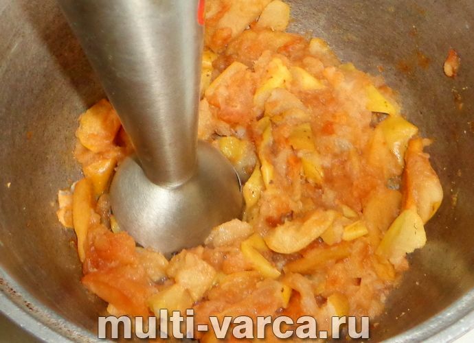 Пюре з яблук і груш на зиму