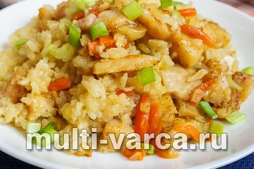 Плов із рибою