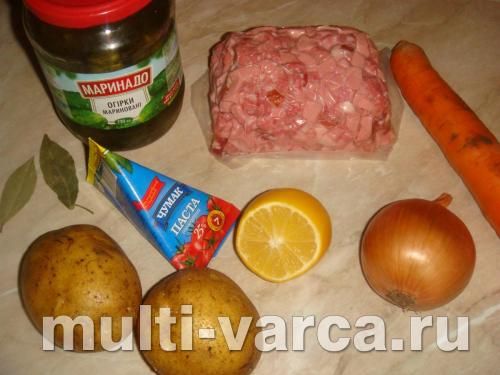 Швидка солянка по-домашньому