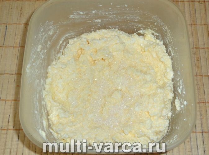 Сирна запіканка на пару в мультиварці