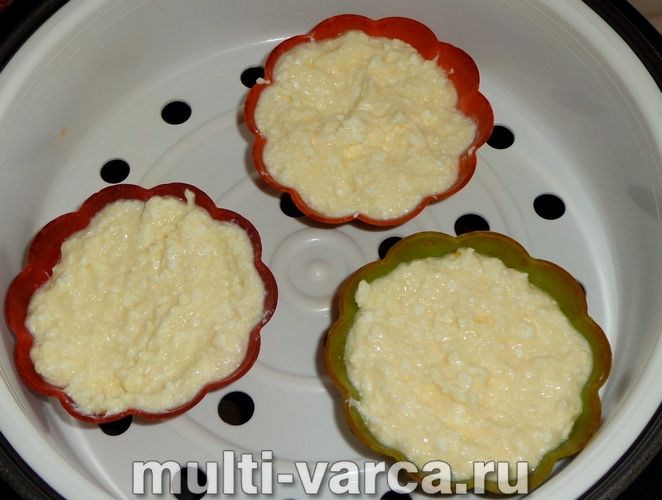 Сирна запіканка на пару в мультиварці