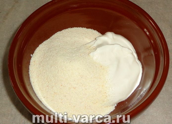 Сирна запіканка з курагою в мультиварці