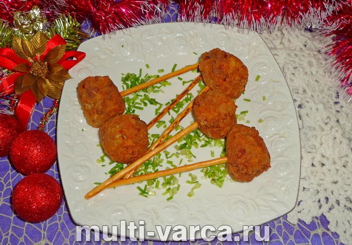 Закуска з фаршу "Чупа-чупси"