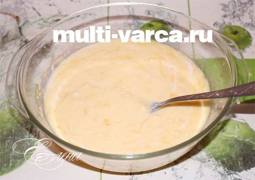 Заливний капустяний пиріг у мультиварці