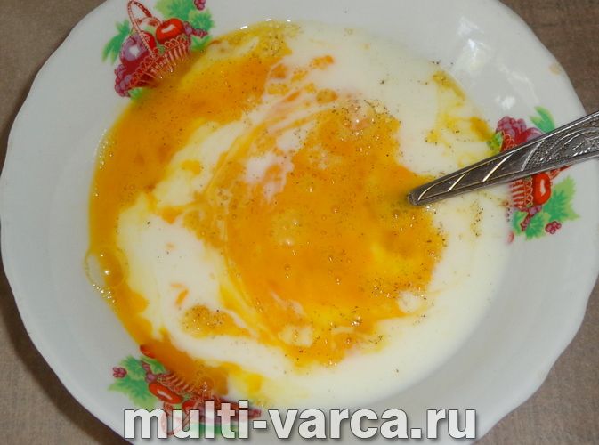 Запіканка з броколі в мультиварці