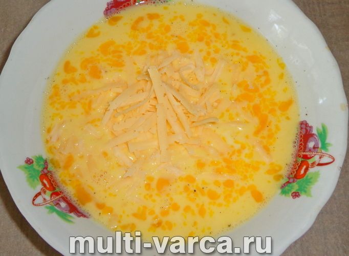 Запіканка з броколі в мультиварці