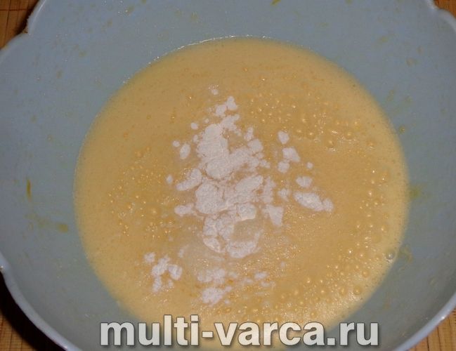 Бісквіт на газованій воді в мультиварці