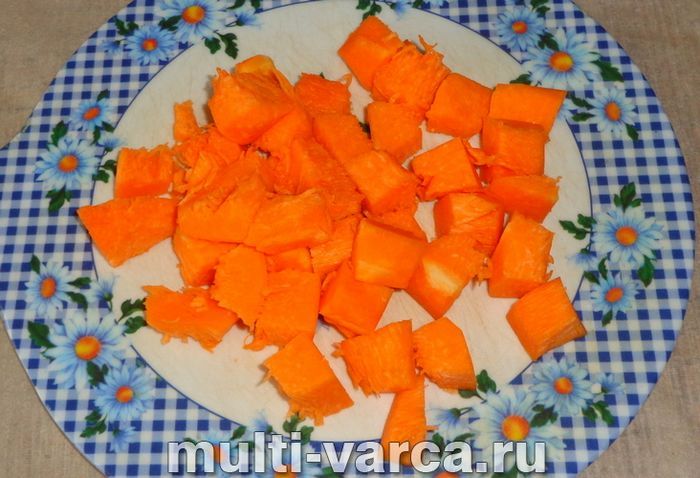 Ячна каша з гарбузом у мультиварці