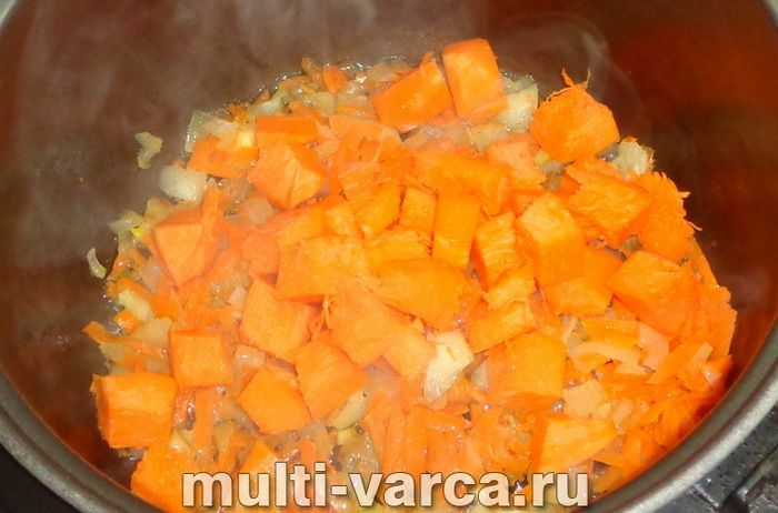 Ячна каша з гарбузом у мультиварці