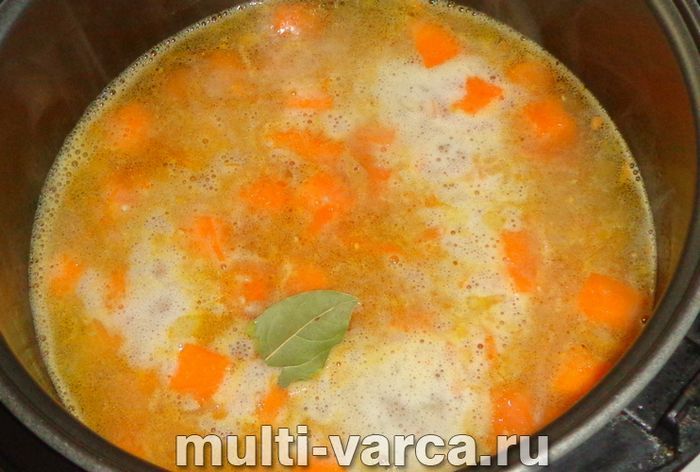 Ячна каша з гарбузом у мультиварці