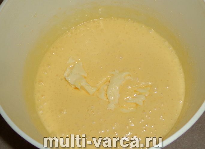 Кекс із курагою в мультиварці