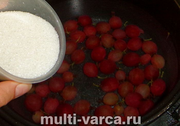 Компот із аґрусу в мультиварці
