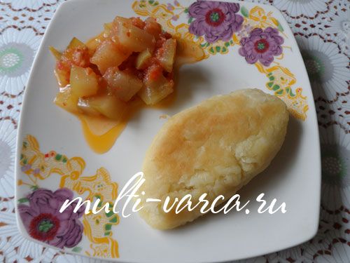 Котлети з картопляного пюре з сиром