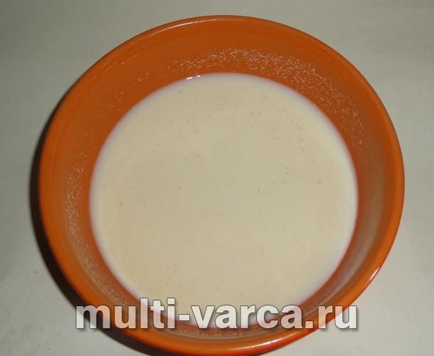 Манник на молоці в мультиварці