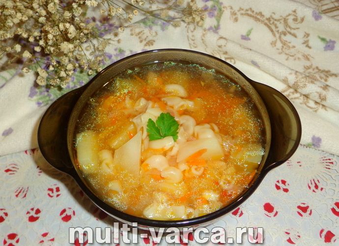 Мінестроне в мультиварці