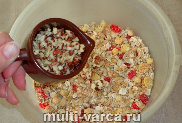 Мюслі в мультиварці