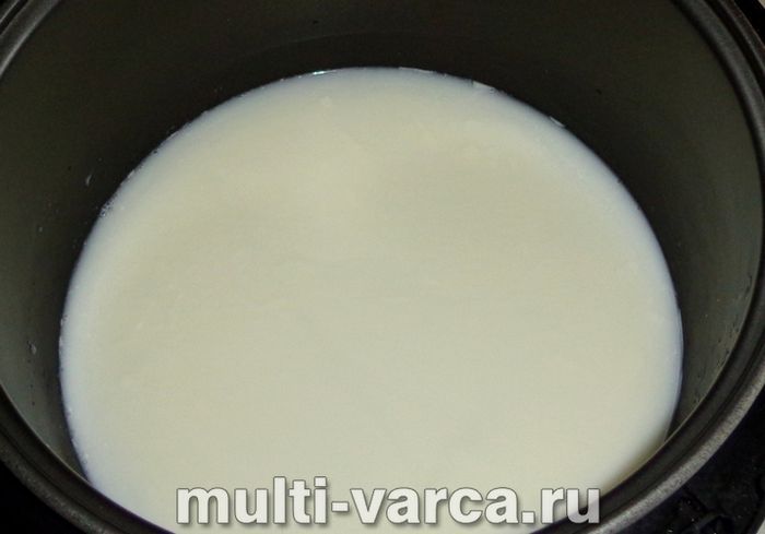 Молочна локшина в мультиварці