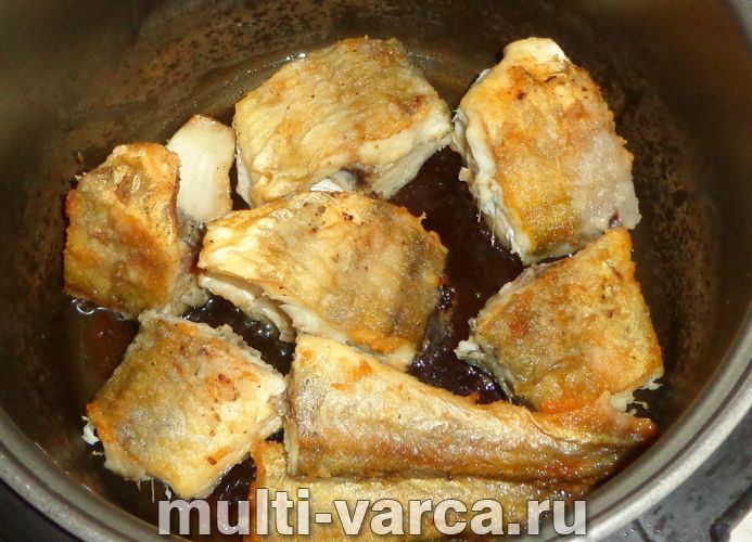 Навага в мультиварці