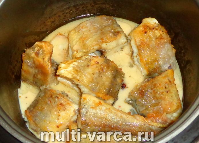 Навага в мультиварці