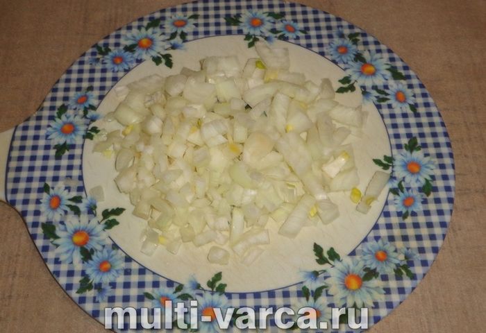 Полба з грибами в мультиварці