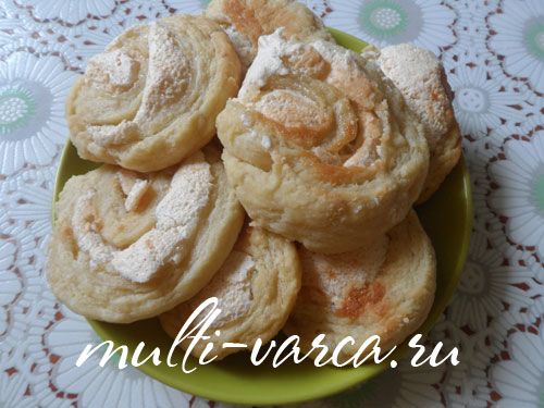 Сирне печиво з безе