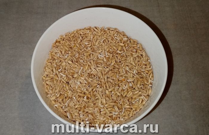 Вівсяна каша з цільного зерна