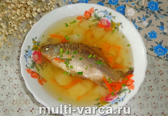 Вуха з карася в мультиварці