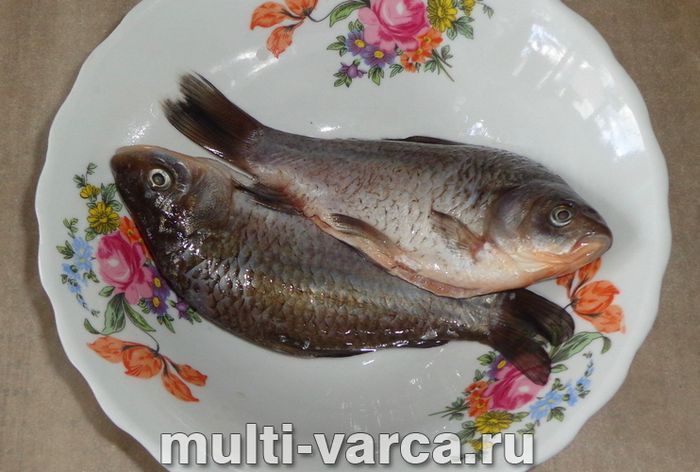 Вуха з карася в мультиварці