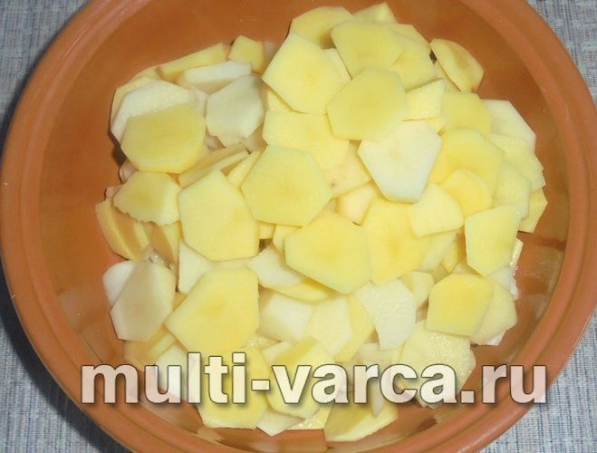 Запіканка з овочів із курячою печінкою