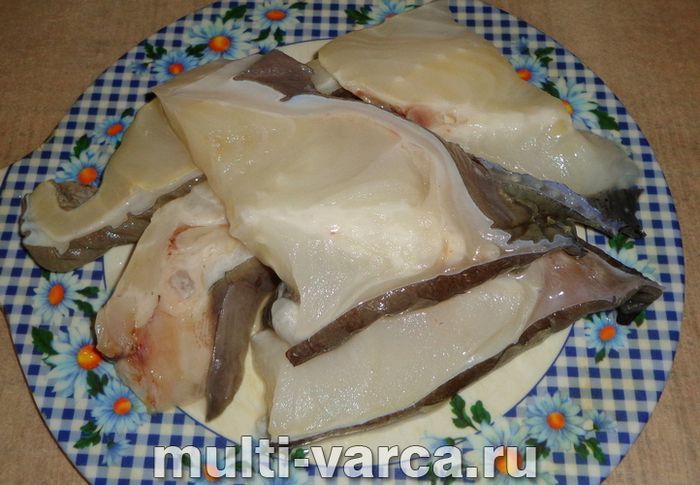 Зубатка на пару в мультиварці