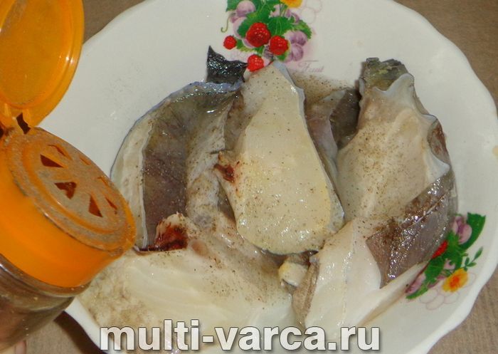 Зубатка на пару в мультиварці