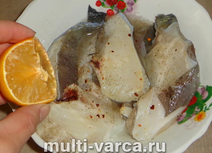 Зубатка на пару в мультиварці