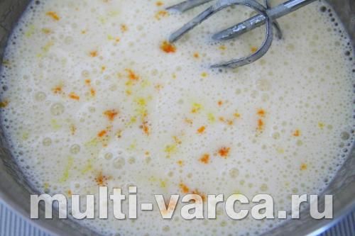 Апельсиновий бісквіт у мультиварці