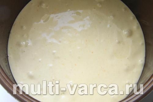 Апельсиновий бісквіт у мультиварці