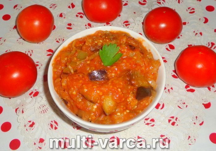 Баклажани з болгарським перцем на зиму