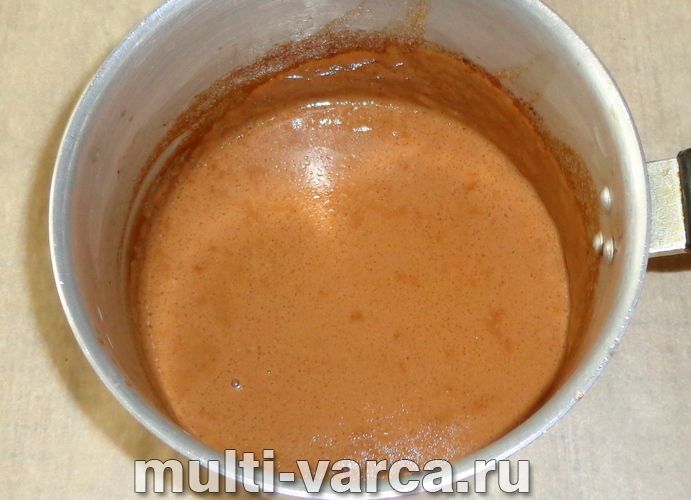 Брауні з вишнею в мультиварці