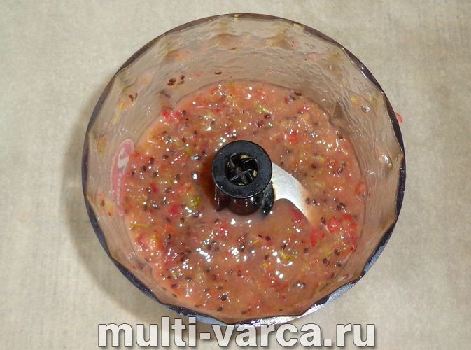 Джем із аґрусу без кісточок із грушею на зиму