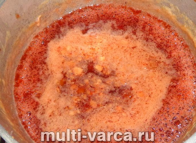Джем із аґрусу без кісточок із грушею на зиму